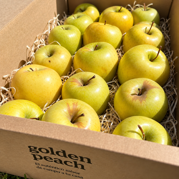 Caja Manzanas Amarillas Golden Delicious