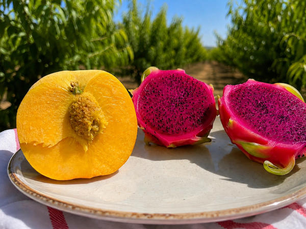 Pitahaya Roja + Melocotón Amarillo