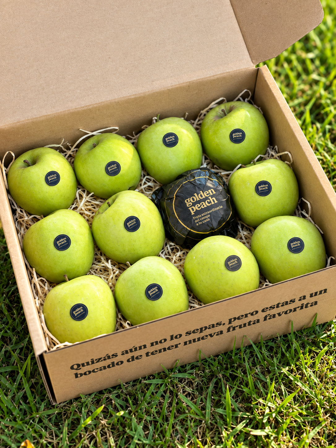 Caja Manzanas Amarillas Golden Delicious